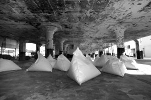 Albert Kahn Memorial Lounge BACKOFFICE by Julia Jamrozik & Coryn Kempster @ Echo Art Fair photo by Cheryl Gorski 4