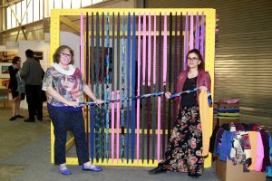 Ani Hoover @ Echo Art Fair photo by Cheryl Gorski 1