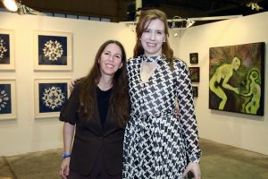 Jody Hanson, Tara Sasiadek @ Echo Art Fair photo by Cheryl Gorski 2