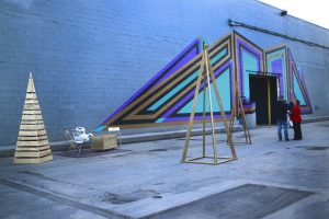 Team Razor Wire @ Echo Art Fair photo by Cheryl Gorski 3