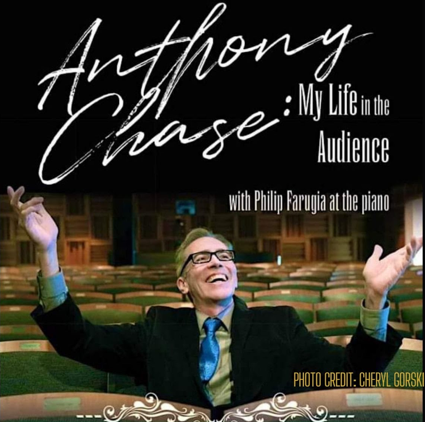 ANTHONY CHASE: my life in the audience – THE SATURN CLUB – Tickets On Sale Now