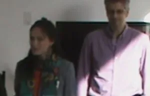 Kristin "I never saw nothing" Kreuk with Mark Vicente.