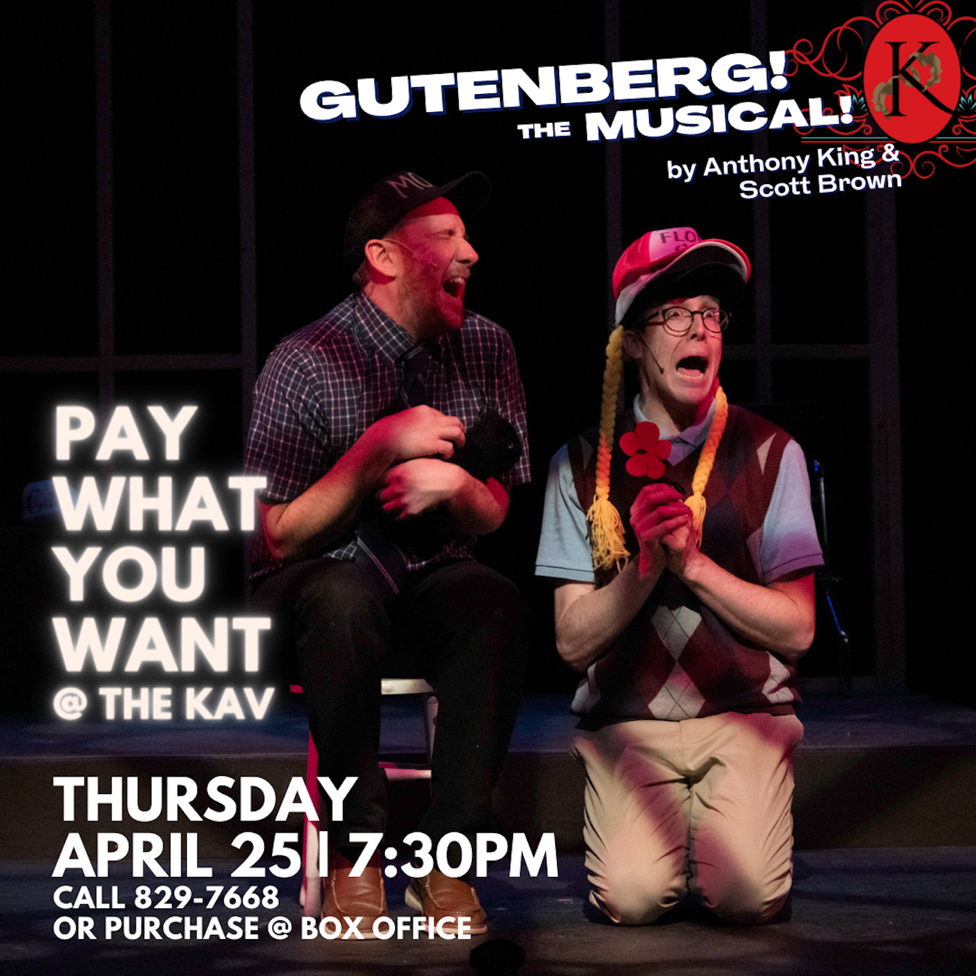 Kavinoky Theatre BOGO Tickets Friday thru Sunday