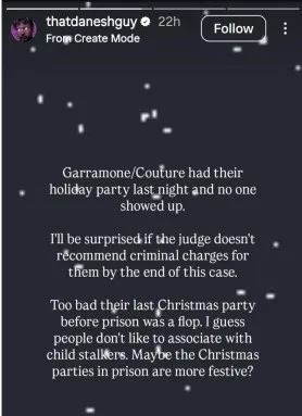 Danesh Garramone Couture party