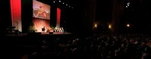 Stage from back of the theater
