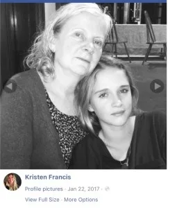 Liz Bazzani walked out of the Movement Center and was found by Sharon Ward.