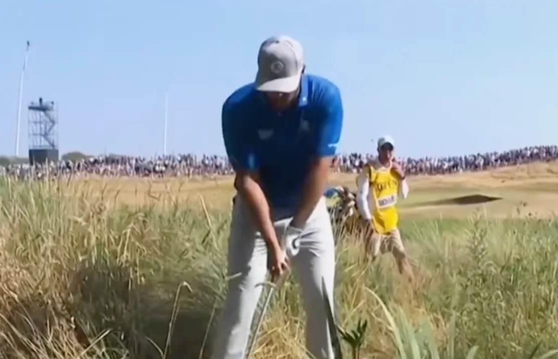 Bryson DeChambeau Was Given A Two-Stroke Penalty At The Open For Improving His Lie