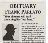 Parlato obit