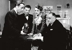 L-r: Emiliano Salinas [holding collateral], Alex Betancourt, Clare Bronfman, Vanguard [seated]