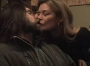 Raniere kisses Barbara Jeske