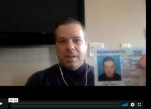 Jeff Peterson is in hiding. In a video made for Frank Report, he proves his identity without disclosing his location.