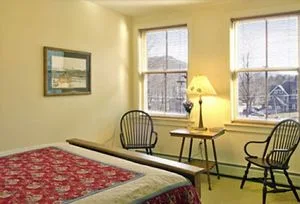 Most of the rooms at Silver Bay are empty - just like they are in the late fall and winter.