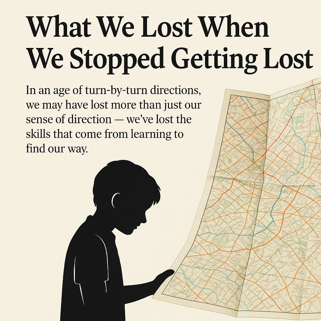 What We Lost When We Stopped Getting Lost