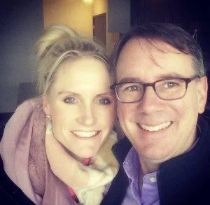 Sylvie Lloyd and John Fox.
