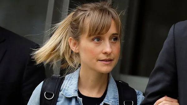 Actress Allison Mack at Federal Court, New York, USA - 24 Apr 2018