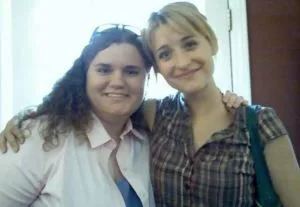 Heather with Allison Mack