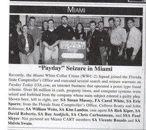 Kiper 16 Payday Seizure in Miami