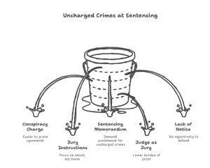 The crime is decided after conviction.