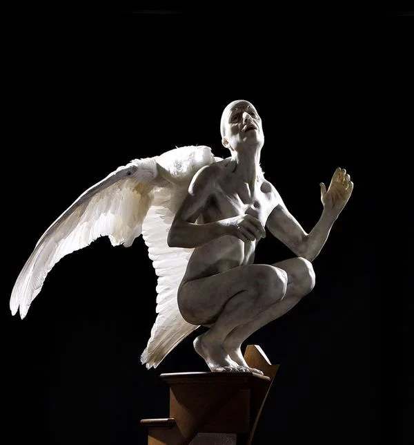 Artist conception of Keith Raniere as a guardian of women.
