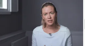 Kristanna Loken appears in a promotional video for Keith Raniere.