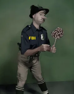 FBI Special Agent Elliot McGinnis (not a real photo) had to choose between truth telling and a conviction. He knew precisely what to do. (artist conception by MMG)