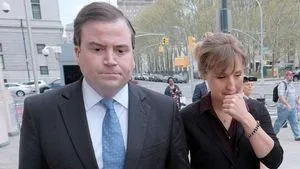 Sean Buckley with his client Allison Mack.