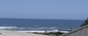 The view from Swami Chetananda's compound in Gold Beach.