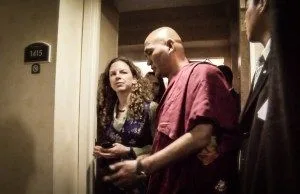 Sara Bronfman and her lover Lama Tenzin.