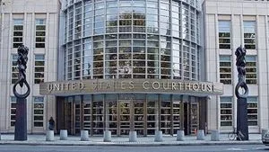 The Eastern District of New York Courthouse where the Raniere trial was held.