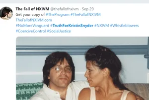 Toni on her Instagram promotes the evil of Keith Raniere. In this picture, she published she is sitting with her soulmate Raniere back in the 1990s.