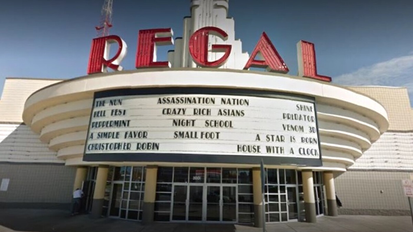 Regal Elmwood movie theater closing in February