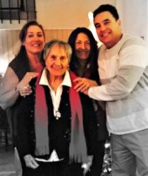 Sandi, Bertha, Cat & Anthony