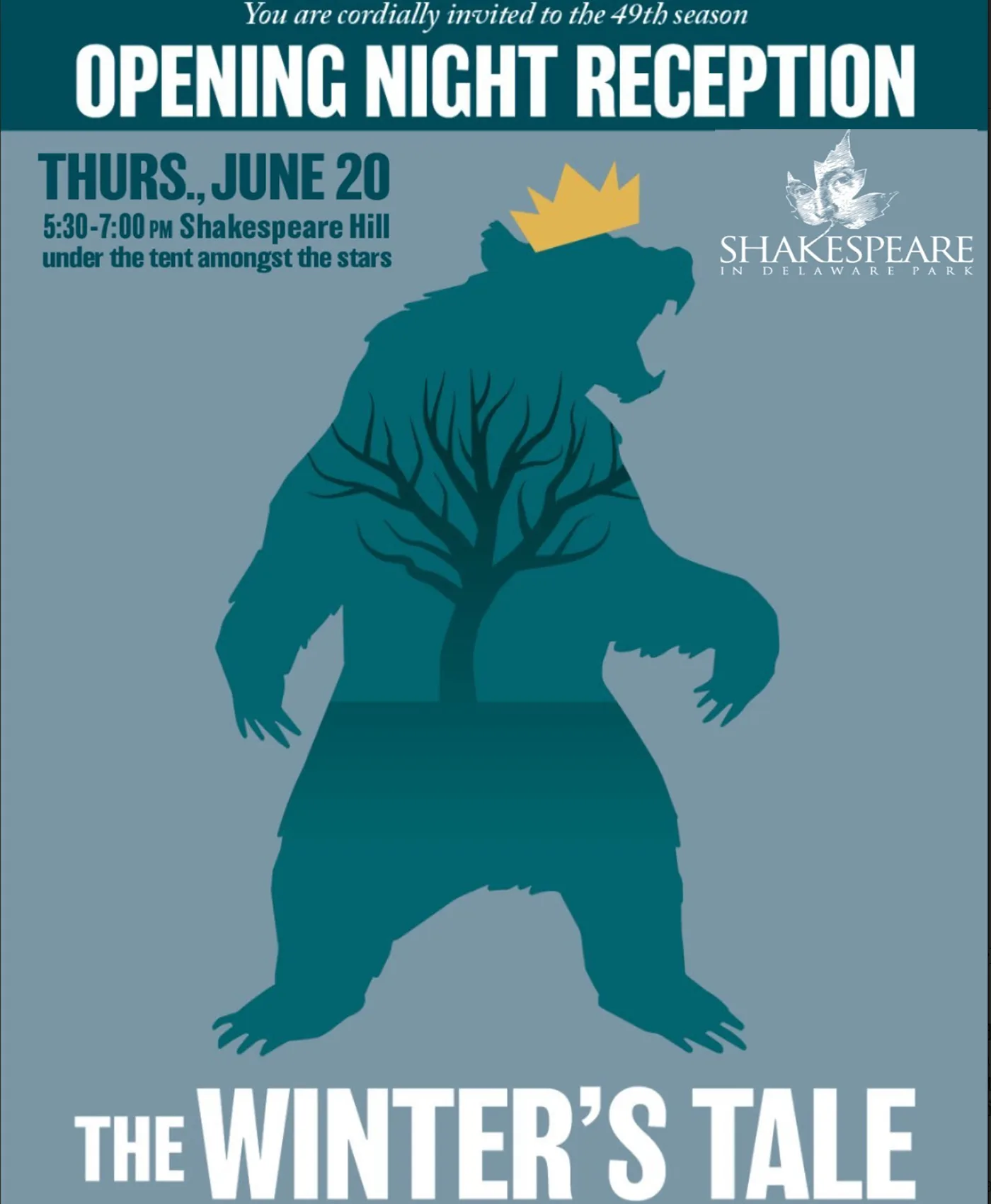 Spend an enchanting evening celebrating Shakespeare