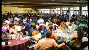 Followers would gather in the Silver Bay dining hall to eat scanty vegetarian fare. Vanguard would usually dine sumptuously in his private quarters.