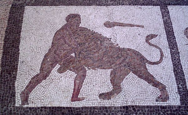 Mosaico Trabajos Hércules (M.A.N. Madrid) 01