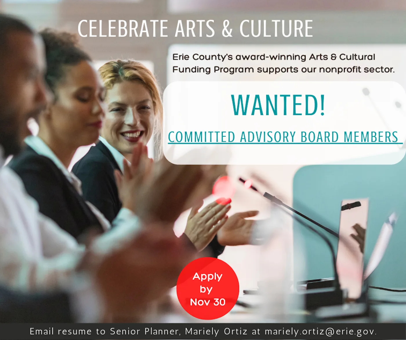 You Can Be a Voice in Who Gets Arts Funding