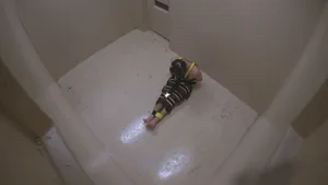Joshua McLemore was restrained in a "WRAP" device for over five and a half hours.