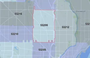 Zip Code 53206