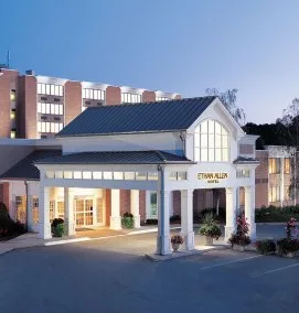 Ethan Allen Hotel in Danbury, CT where Elizabth Harding Weinstein was found dead.