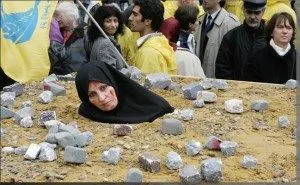 stoning