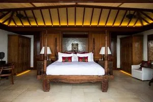 The rooms are fit for a queen or a king as the case may be.