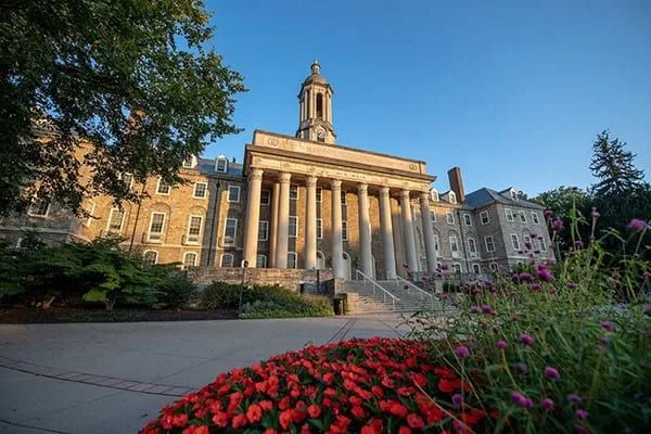 The Penn. State Trustees met today at Old Main.