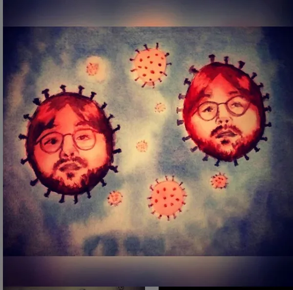 MK10ART's painting of Ranierovirus -57005-177