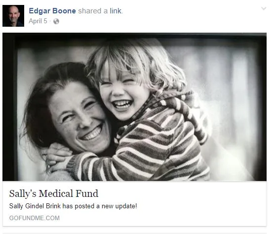 Sally Brink Is Crowdfunding to Raise a Few Thousand to Treat Cancer While Bronfman and Raniere Squander Millions Pursuing Enemies