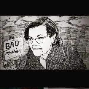 MK10ART's sketch of Nancy Salzman