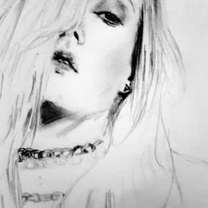 The DOS collar was symbolic of a slave's bondage. [Sketch by Michelle Salzman.]