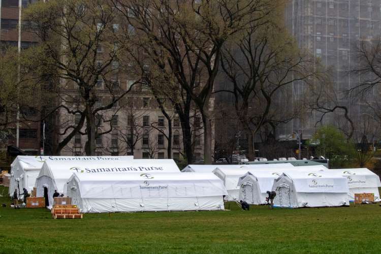 Plastic Tents to House Coronavirus Patients in Central Park Might Result in Deadly Bio Hazard in NYC