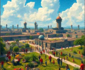 prison painting sebastain moreau