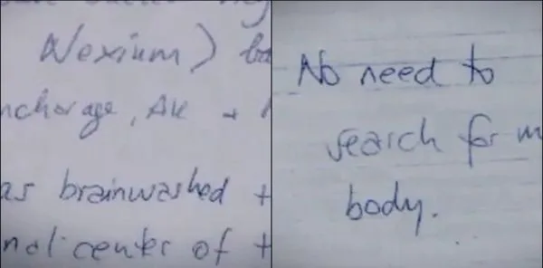 Lost Women of NXIVM sui note