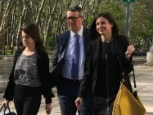Nxivm prosecutors Tanya Hajjar, Mark Lesko and Moira Penza